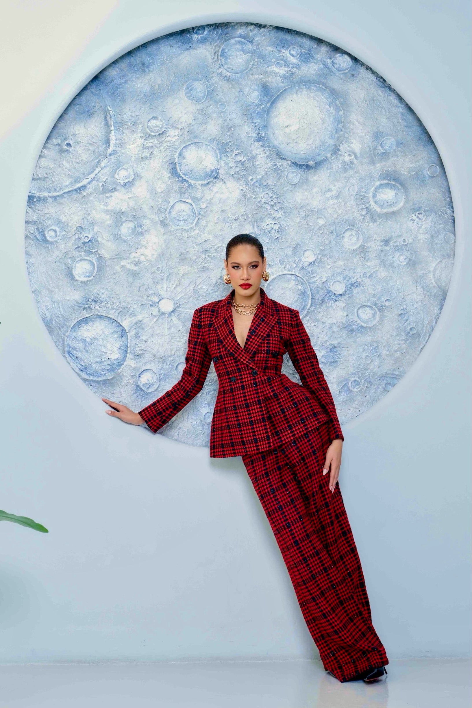 Tweed Blazer – Hero Blazer in Red Check