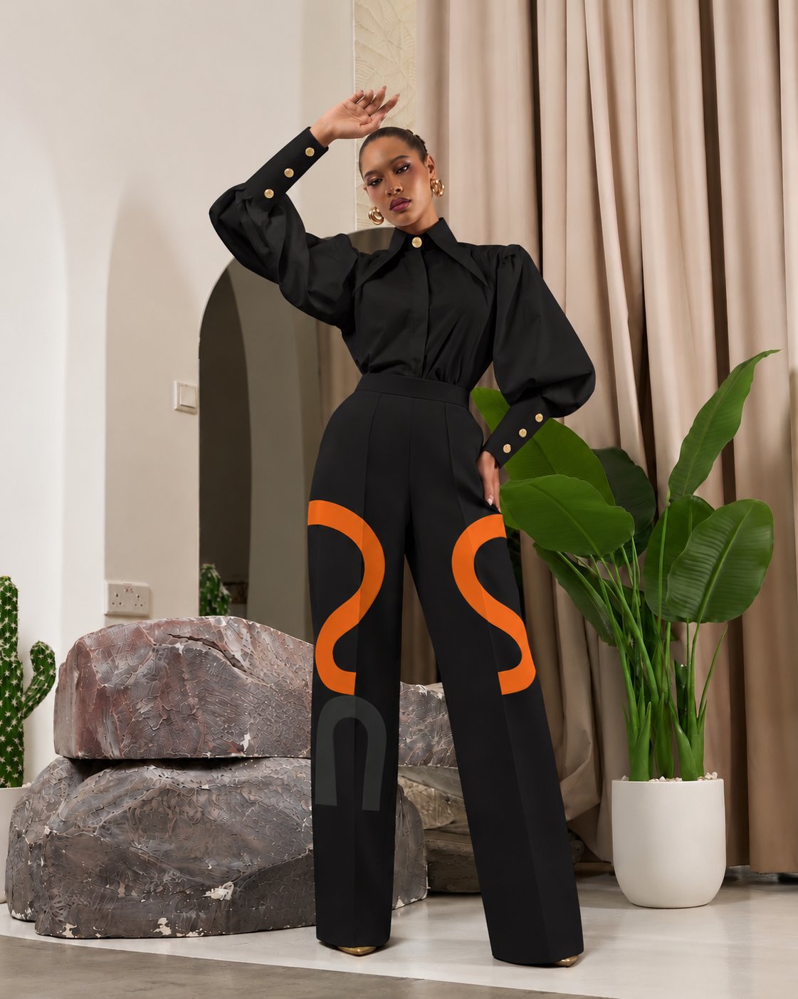 Celine Pants- Black