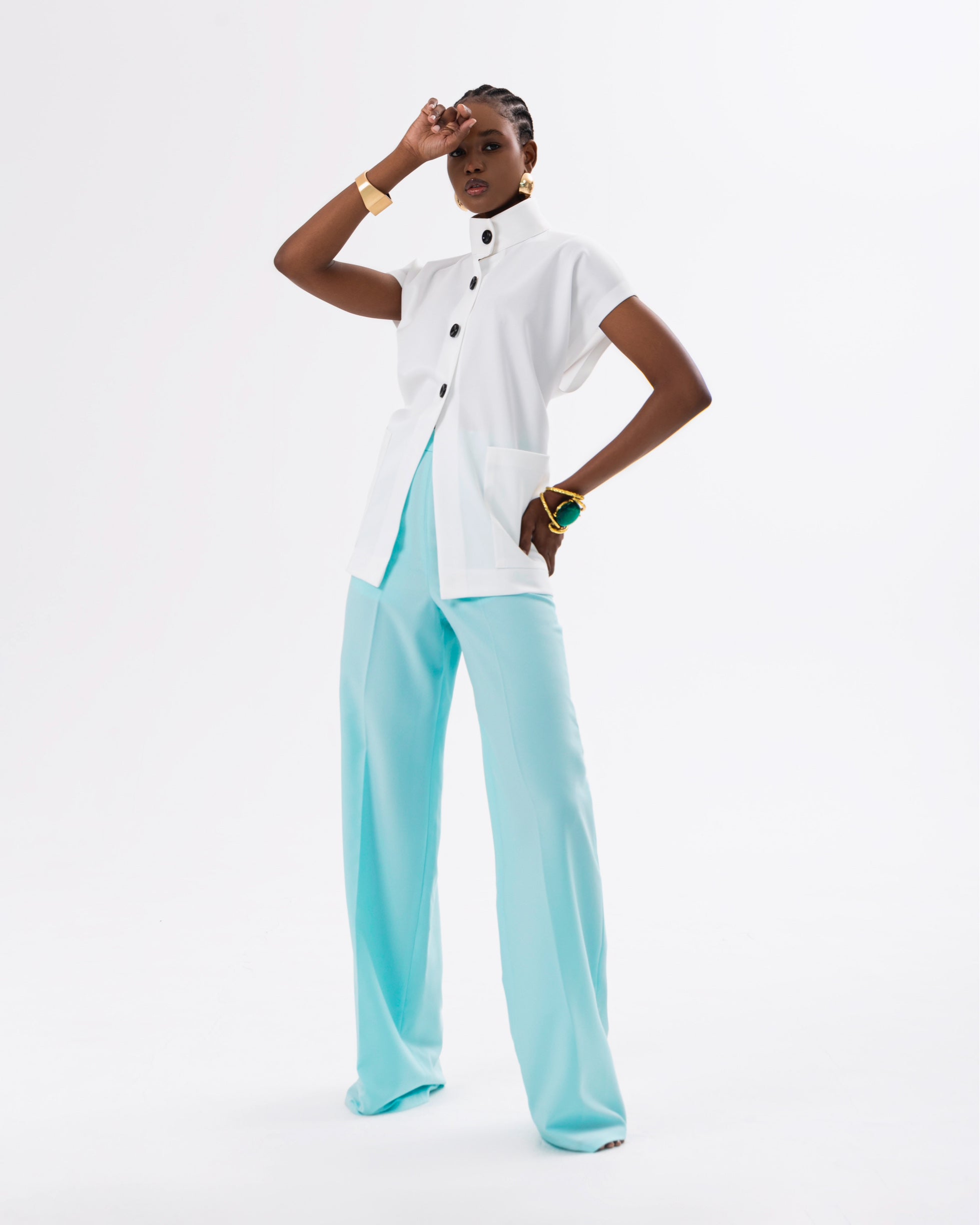 Lily Turquoise Pants