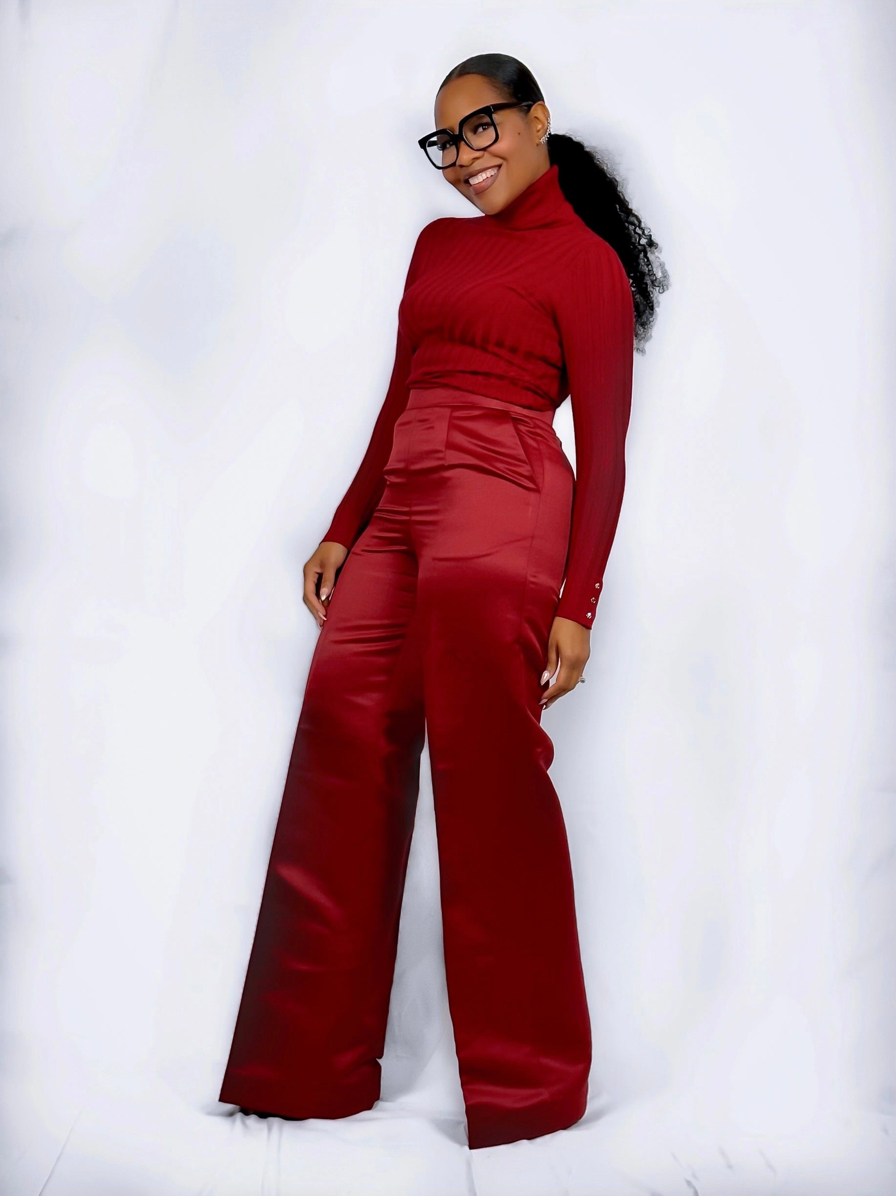 Burgundy Pants